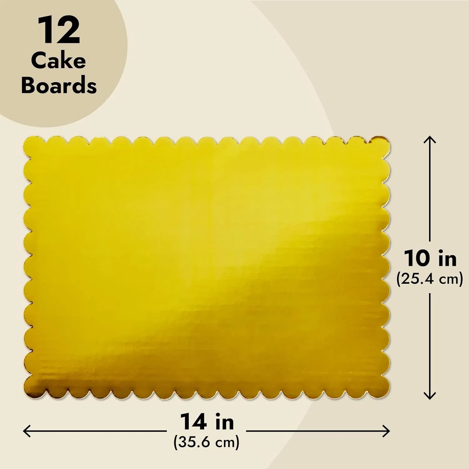 Sparkle and Bash Cake Board Rectangle 10*14
