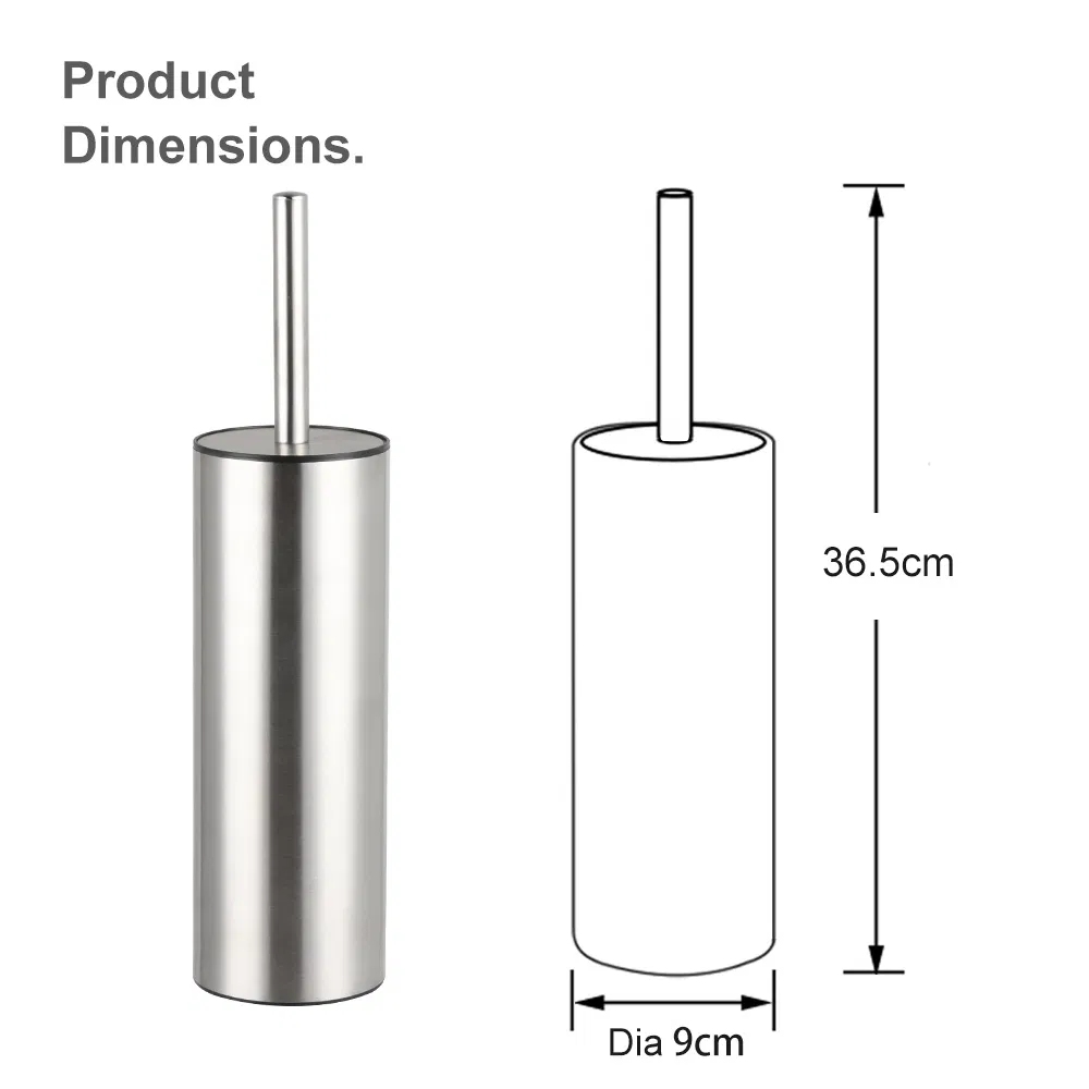 Настенный держатель для туалетного ершика из нержавеющей стали