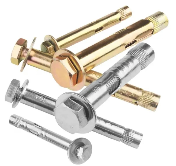 Анкерные болты 304 из нержавеющей стали с гайками и шайбами