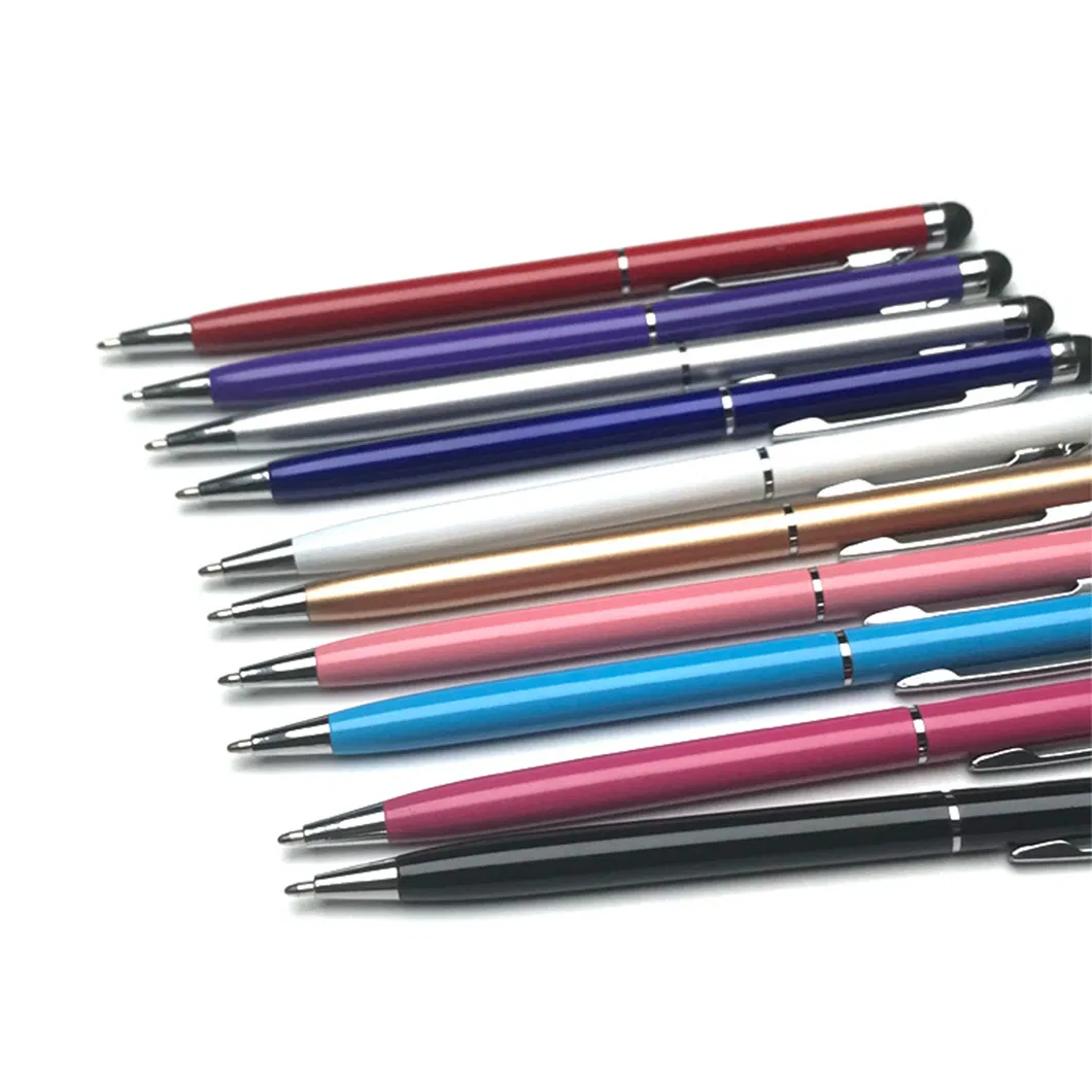 Best Selling Wholesale Custom Metal Ballpoint Pen with Your Logo Print Stylus Promotional Metal Pen