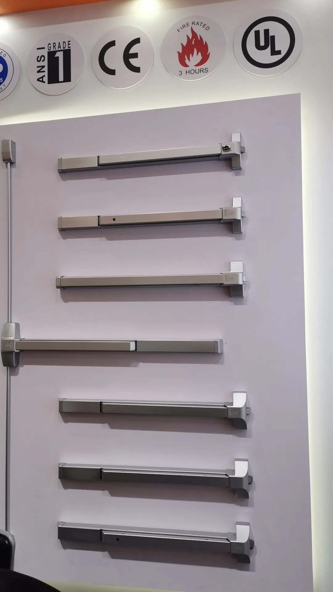 2025 Dortec Brand Fire Door Hardware Crash Bar Locks Panic Exit Device