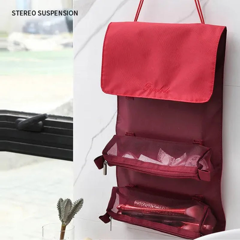 Compact and Chic Zippered Toiletry Bag for Travel Tg008_7