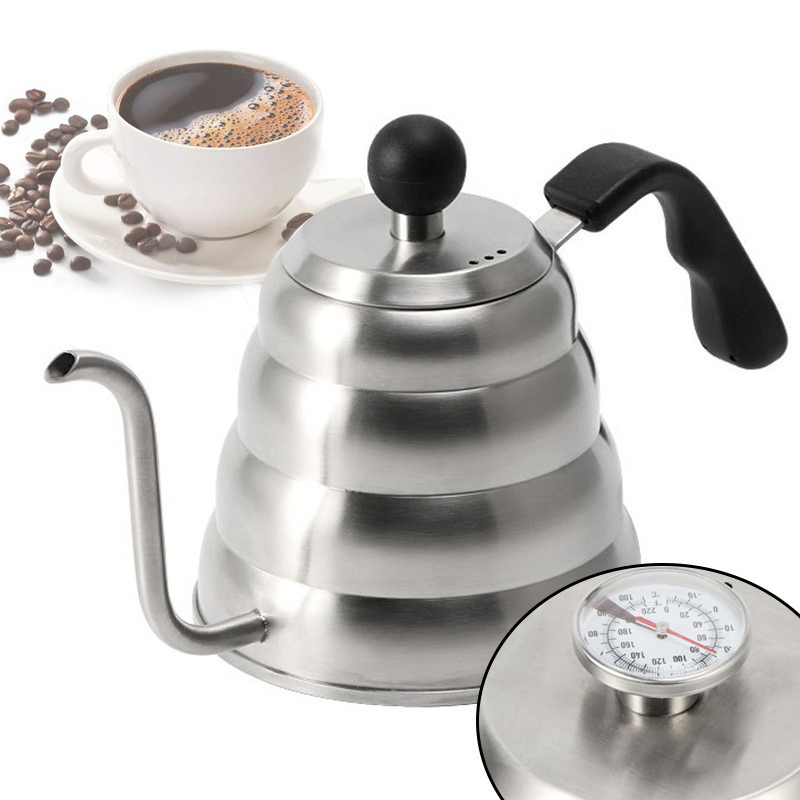 Coffee Maker Tea Maker Gooseneck Kettle Pour Over 1100ml Stove Teapot Bl15895