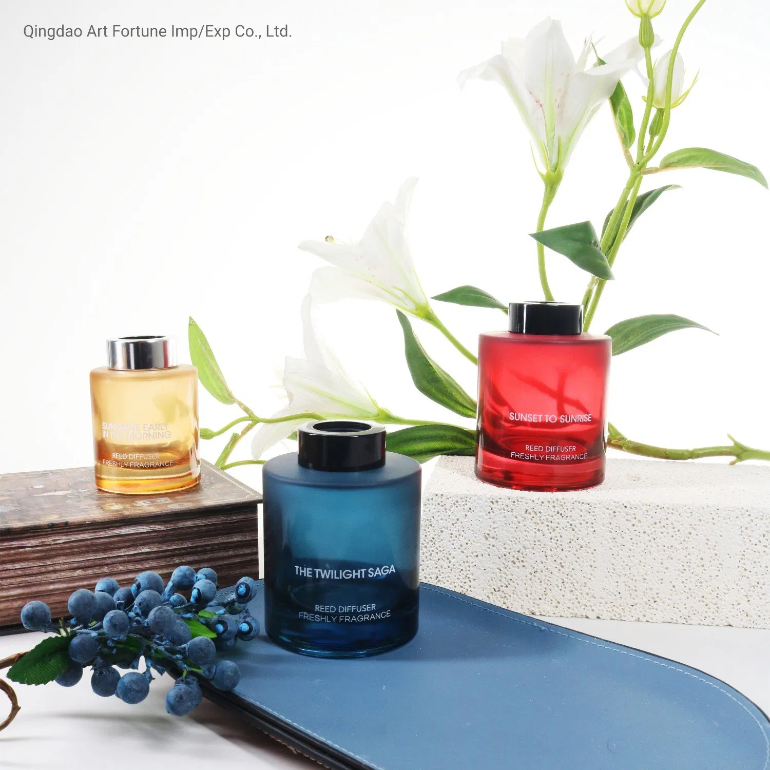 Wholesales Luxury Glass Bottle Reed Diffuser Air Freshener Home Fragrance Reed Diffusers