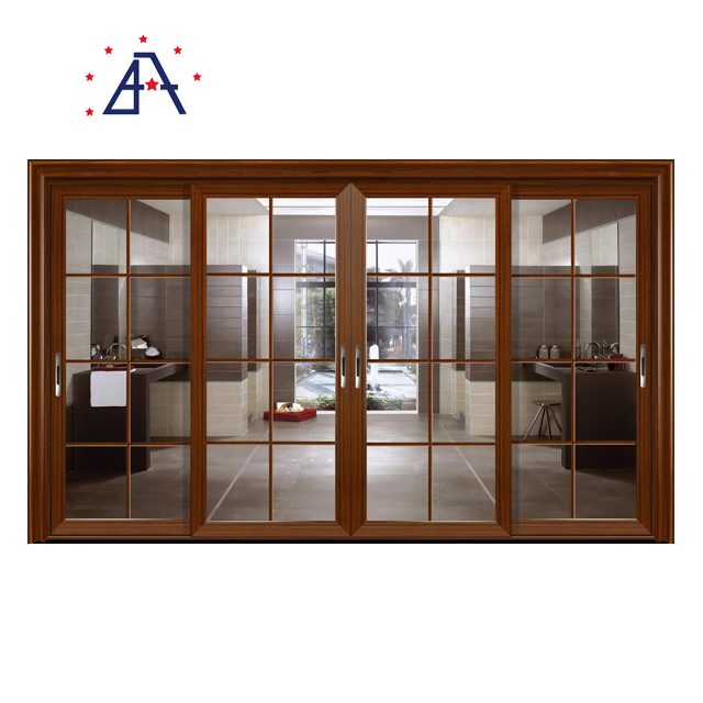 Sliding Doors with Powder Coated Aluminum Frames