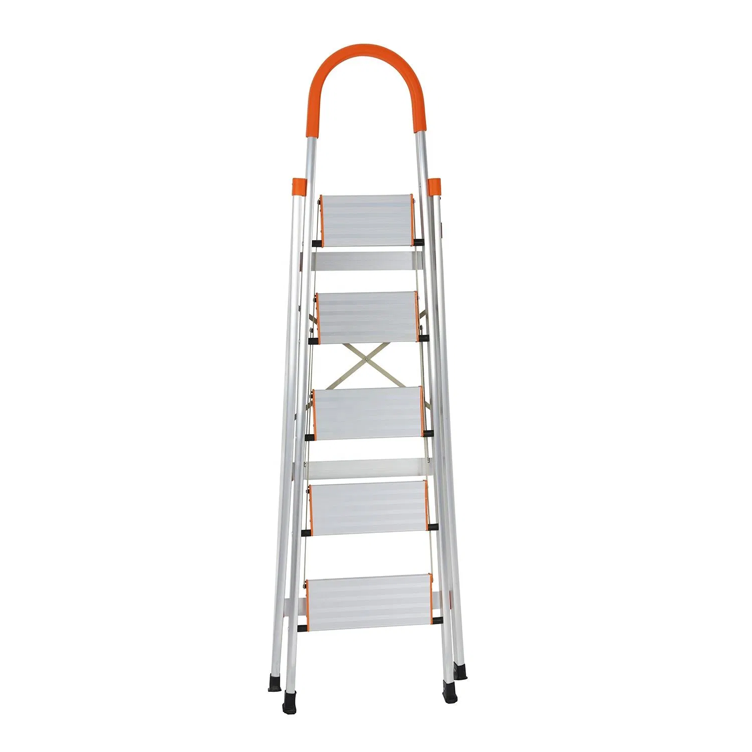Folding and Extension 5 Steps Aluminum Household Ladder (26470501)