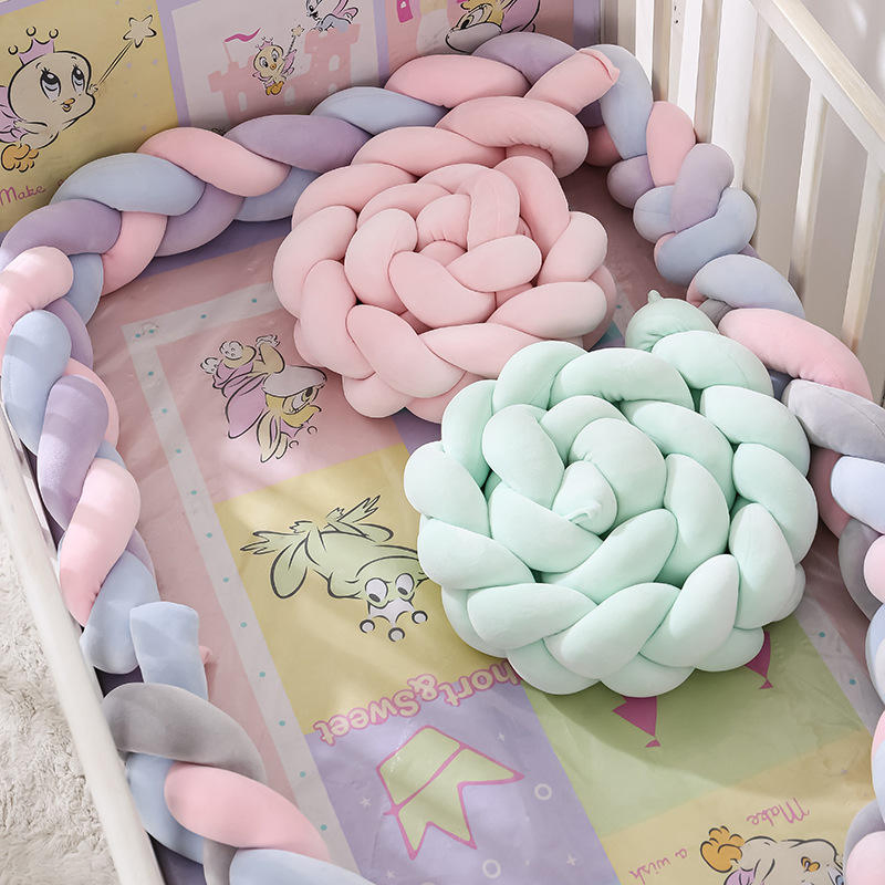 Baby Bedding Set All-Round Crib Pillow Bumper Cot