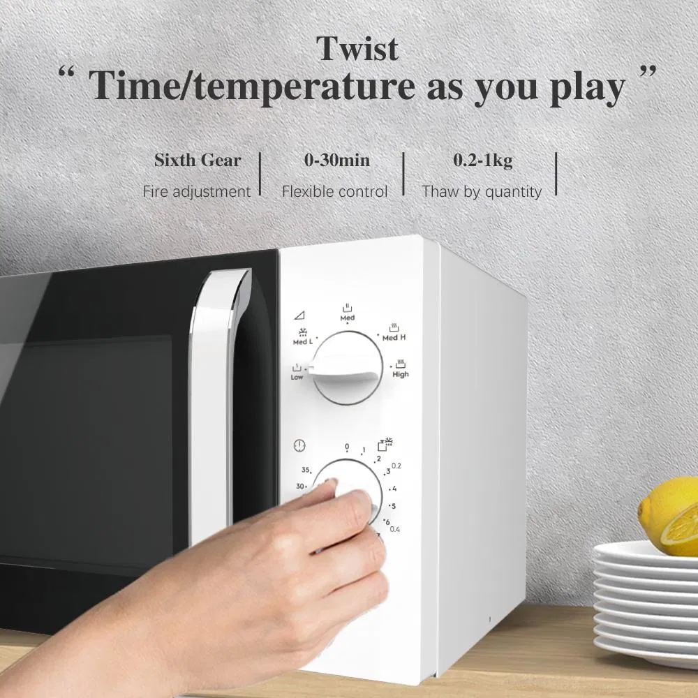 Mechanical Control High Quality Table Top Microwave Oven 20L for Home Use Electric Microwave Oven