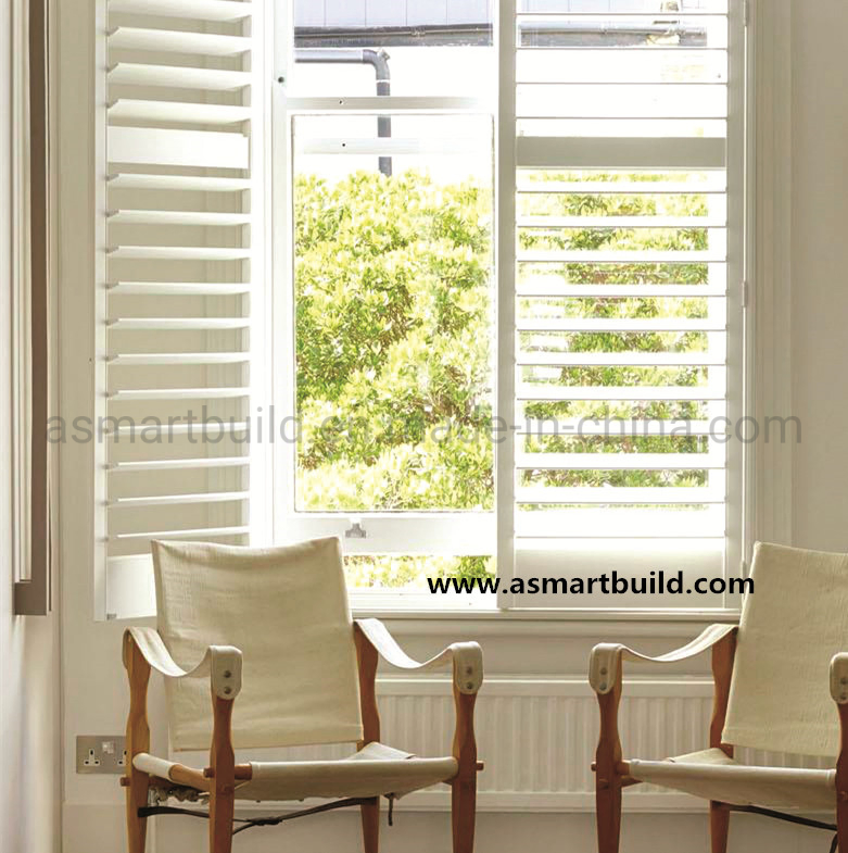 PVC Shutter Window Shutter PVC Shutter Bi Folding Door with Anti-UV White Color Profiles for Glass House Window Door and Partition with Best Factory Price