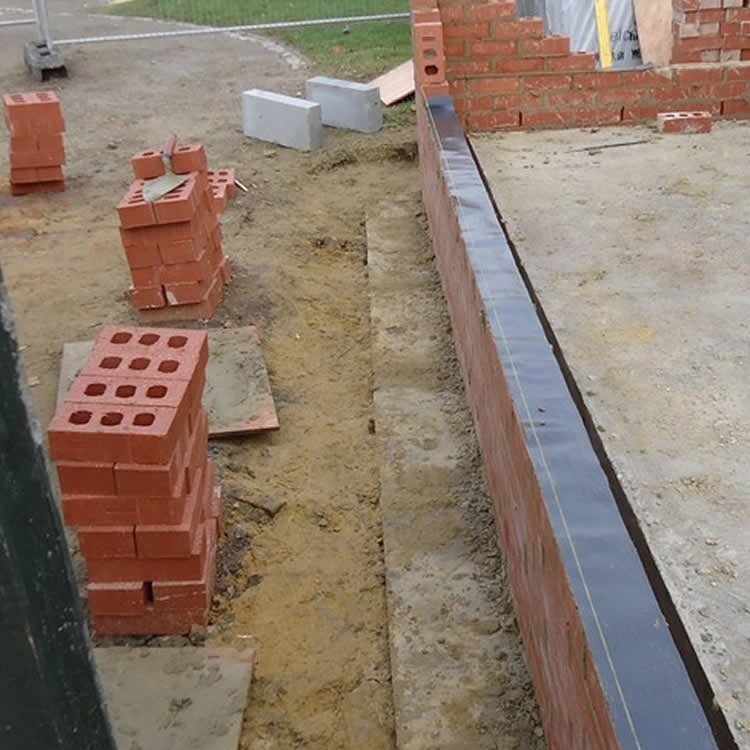 Factory Price 110mm 150mm 300mm Dpc Plastic Damp Proof Course Roll 30m Length