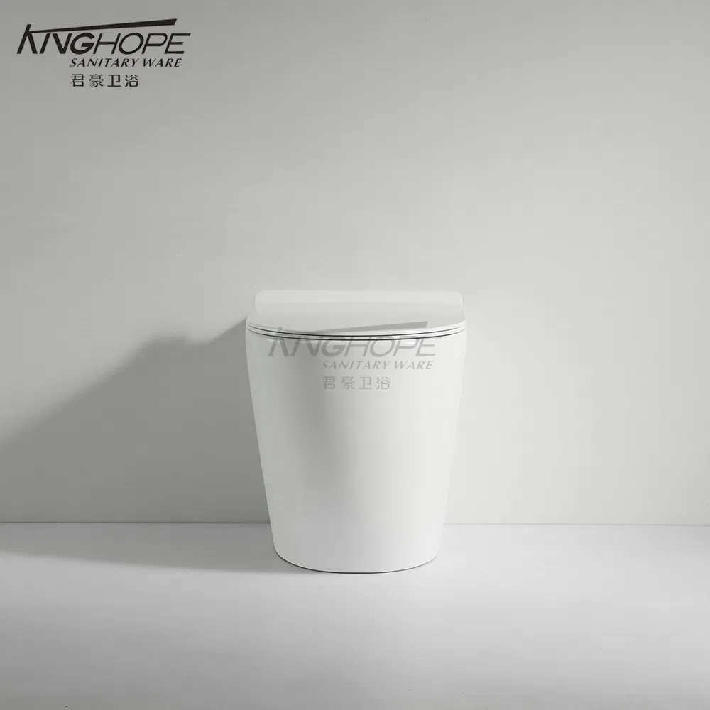 Powerful Flush Ceramic Floor-Standing Rimless Toilet Home Use Bathroom Furniture Wc Toilet