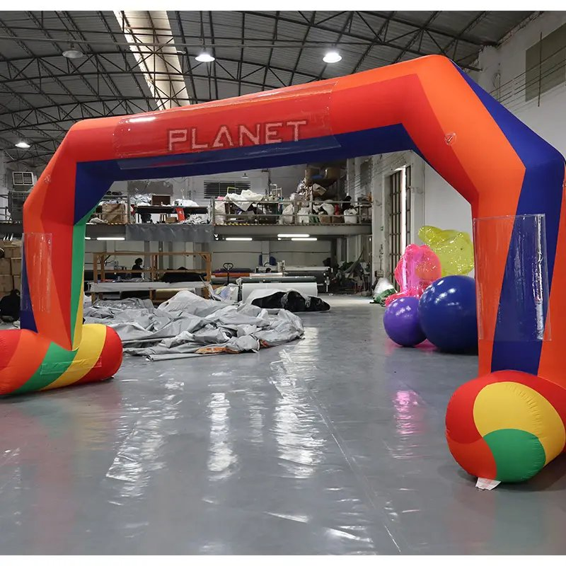 Wholesale Air Sealed Inflatable advertisement Arch with Blower