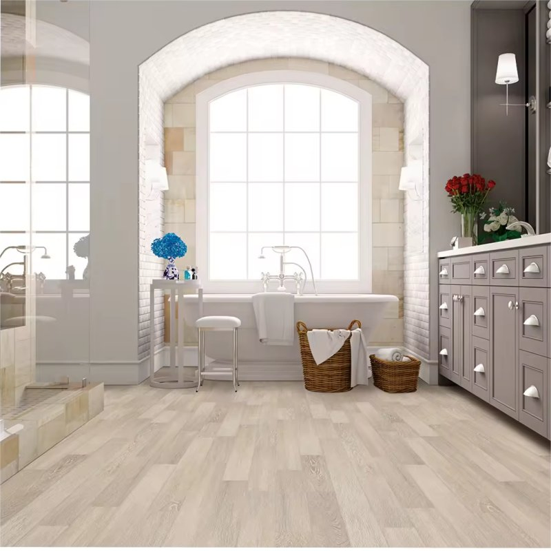 Водостойкий LVT пол Loose Lay, дерево