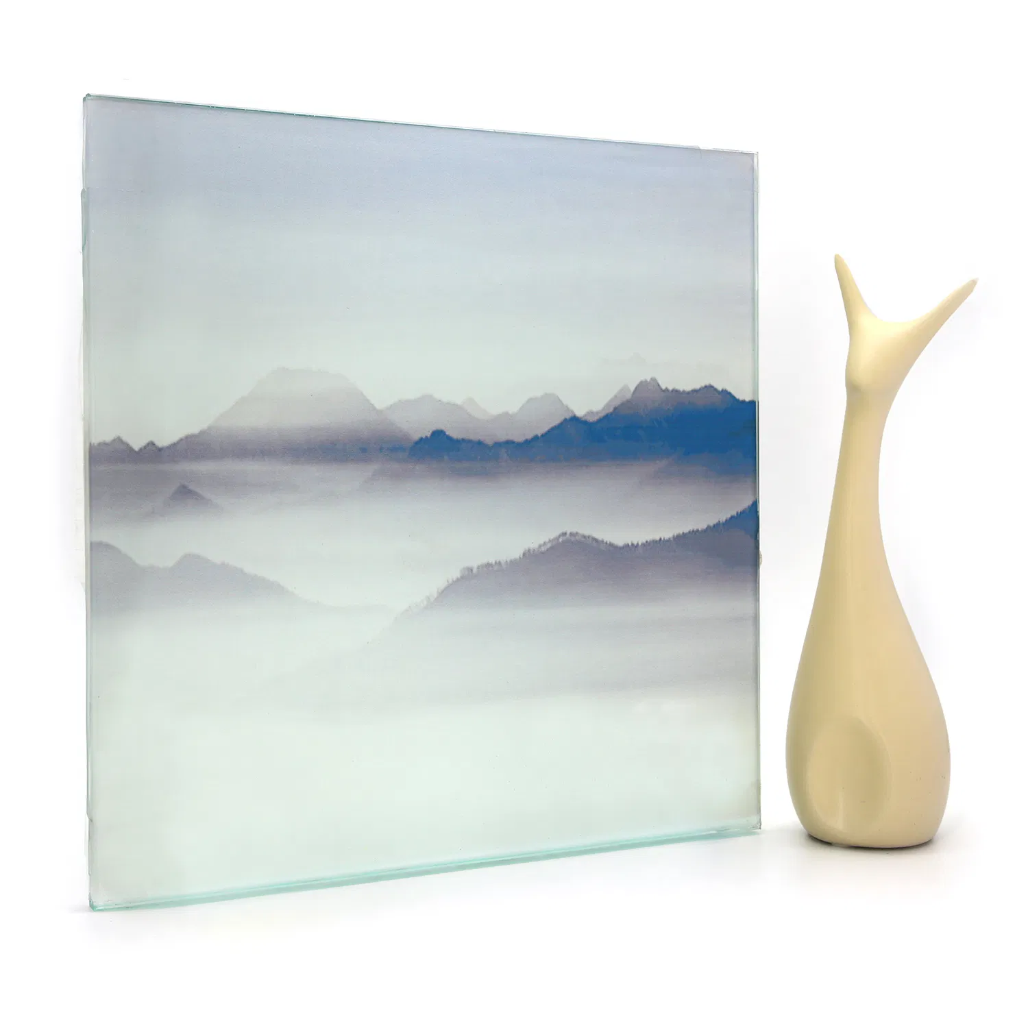 4-19mm Acid Etched Glass/Clear Frosted Glass Price