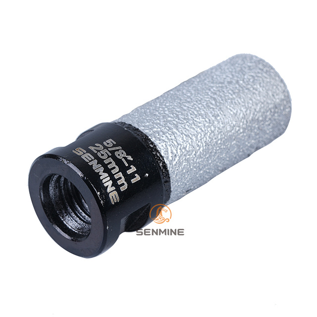 25mm Diamond Enlarging Shaping Holes on Porcelain Tile Ceramic Milling Tools Finger Drilling Bits