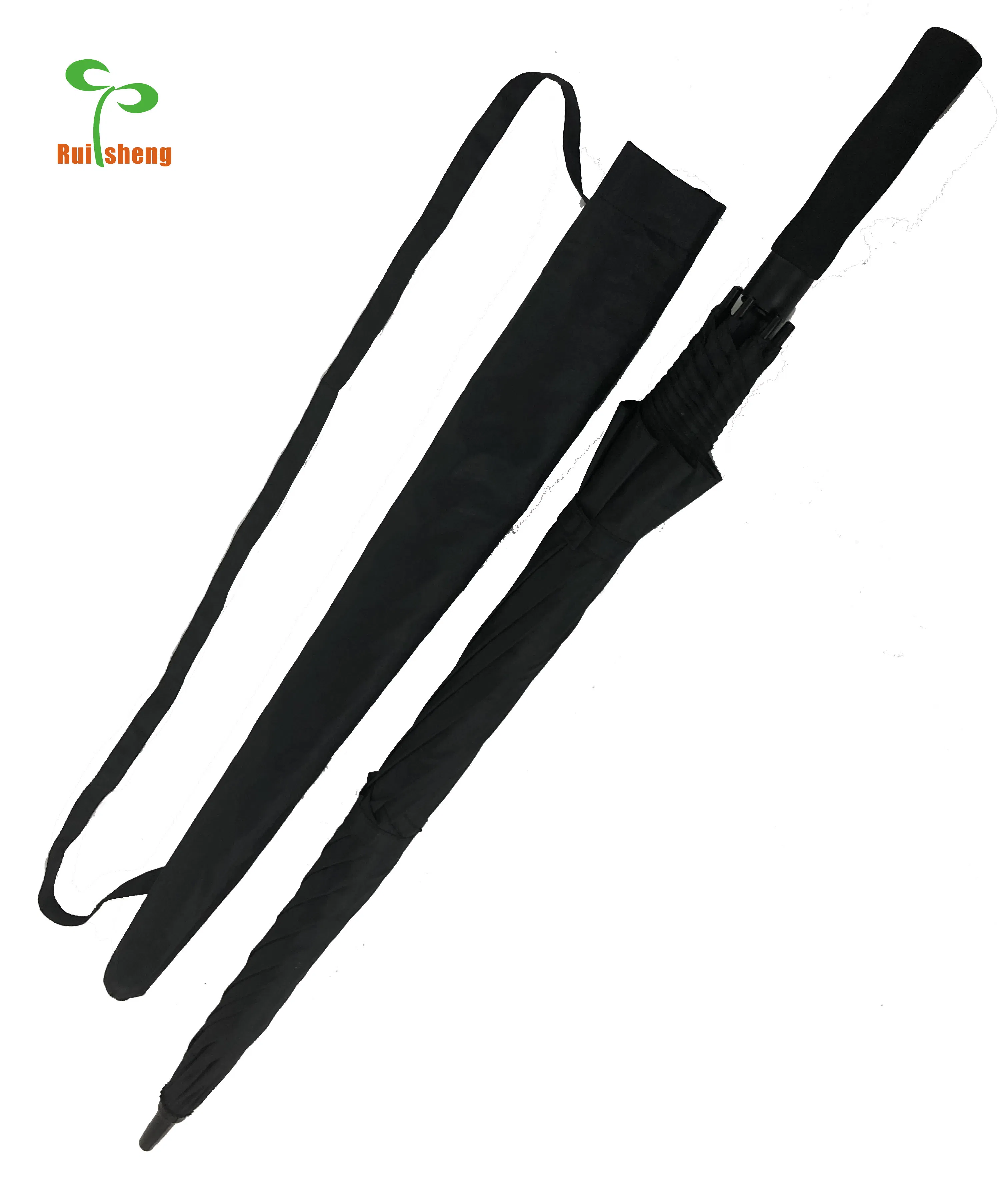 60inch Big Size Double Layer Vented Windproof Anti Water/UV Golf Umbrella