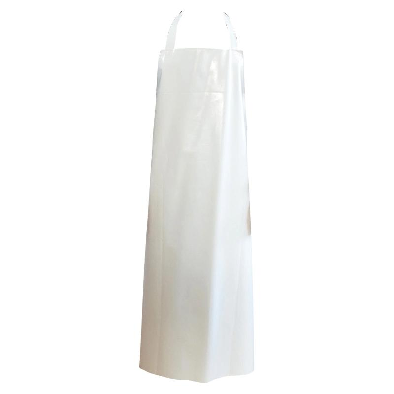 Food Grade TPU Industrial Waterproof Oilproof Sleeveless Plastic Apron Industrial Working