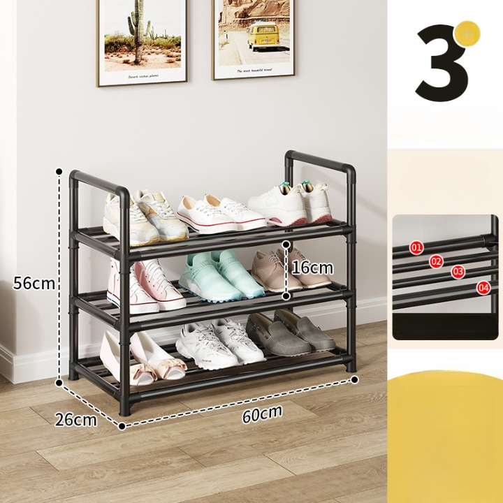 Popular Modern Small Doorway Multi-Layer Dust-Proof Household Storage Dormitory Shoe Cabinets