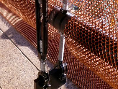 Colorful Wire Metal Coil Drapery for Modern Interior Design