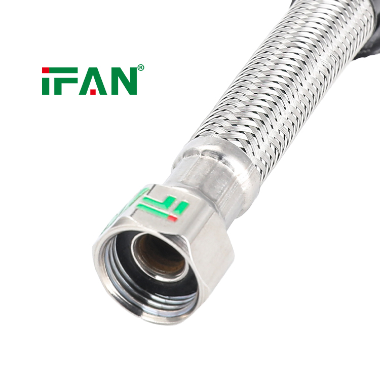 Ifan Wholesale Plumbing Hose 30cm 40cm 50cm 60cm Bathrooms Accessories Toilet Flexible Hose