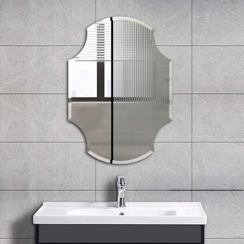 Modern Home Wall Decoration Furniture Salon Vanity Hotel Bathroom Beveled Edge Mirror