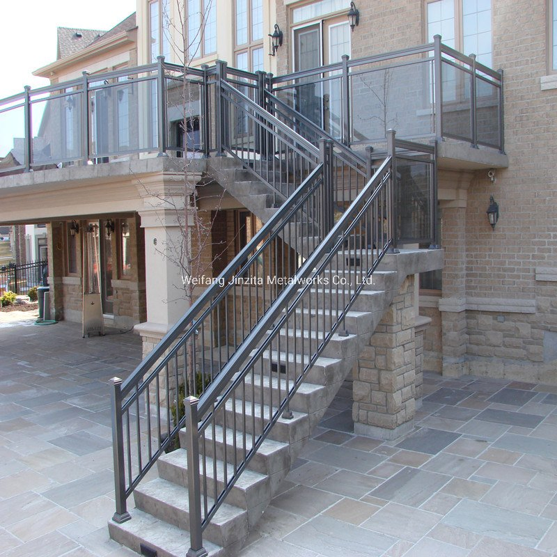Factory Manufacture Balcony Fencing /Aluminum Stair Fencing /Steel Stair Fencing /Staircase Fencing, Security Stair Fencing