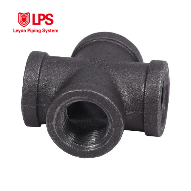 Leyonfm Olfire Fiqhtinqfire Protection System Fire Sprinkler System Black Malleable Ron Pipe Fittings Cross