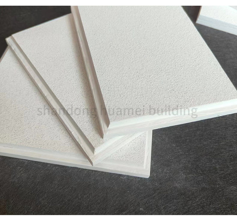 Tegular Ceiling Tile Insulated Fiberglass Acoustic