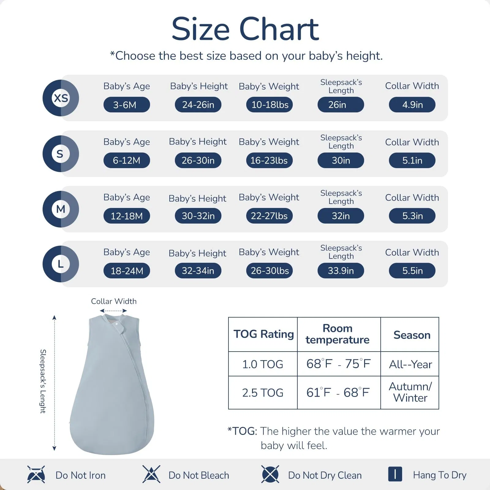 Wholesale Custom Cotton Baby Sleep Sack 6-12 Months Summer Lightweight Breathable Sleep Sacks for Baby Comfortable Fit