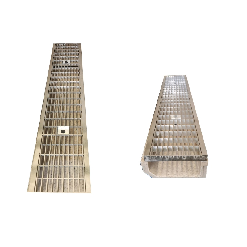Modern Resin Concrete Surface Drainage Ditch with Corrosion Resistance for Harsh Environments