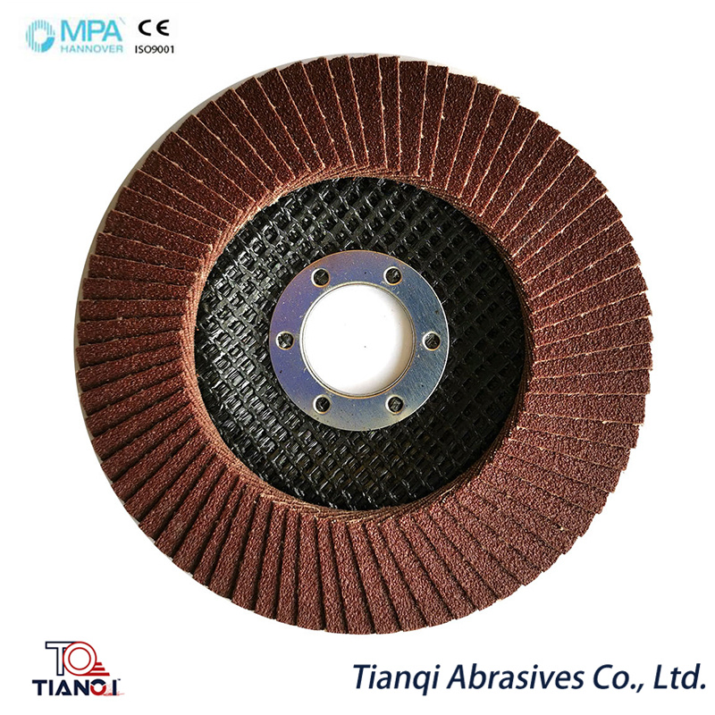 40 Grit Abrasive T27 T29 Angle Grinder Flap Disc for Metal Grinding