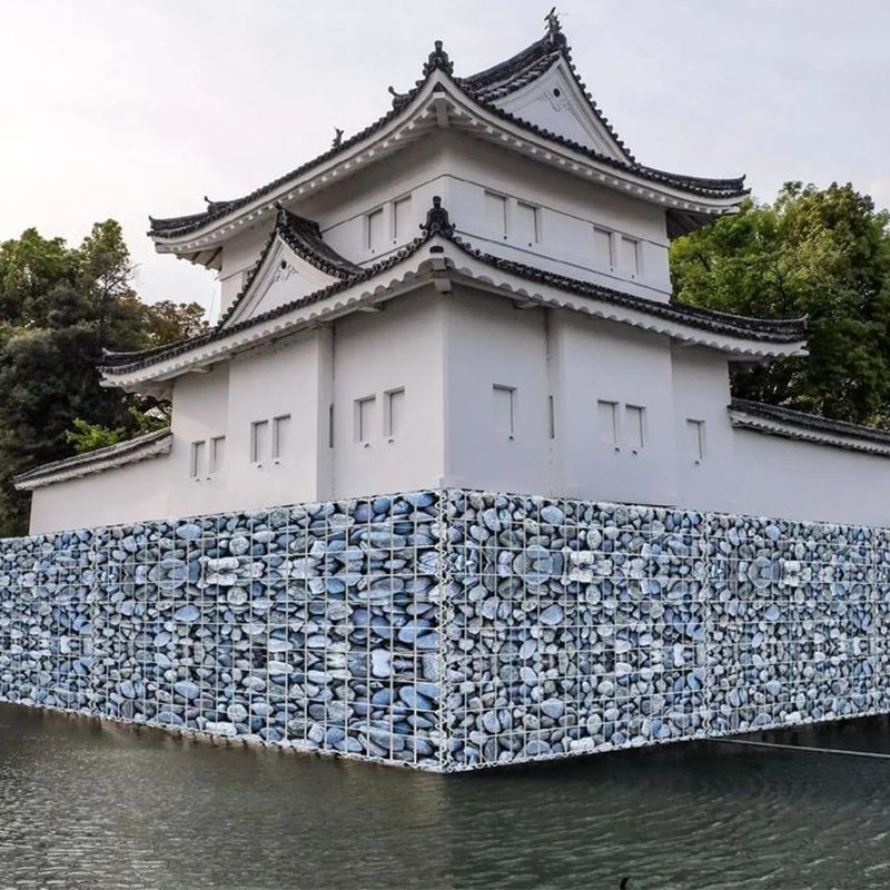 High-Strength Reinforced Gabion Slope Protection Mesh Cage Basket for Retaining Wall