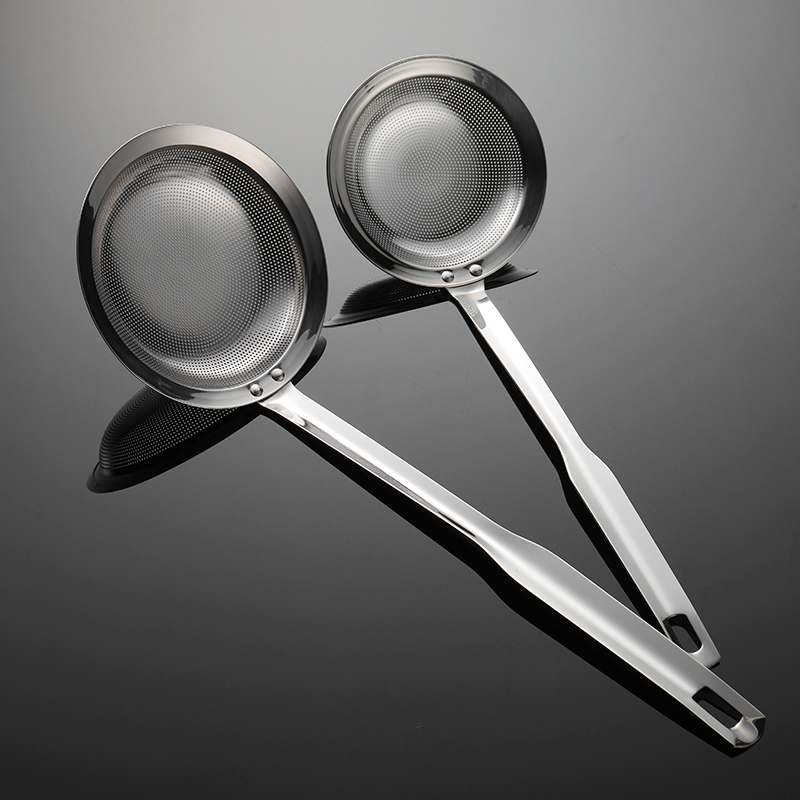 Manufacture's 304 Stainless Steel Oil Separator Spoon Fine Mesh Hanging Skimmer