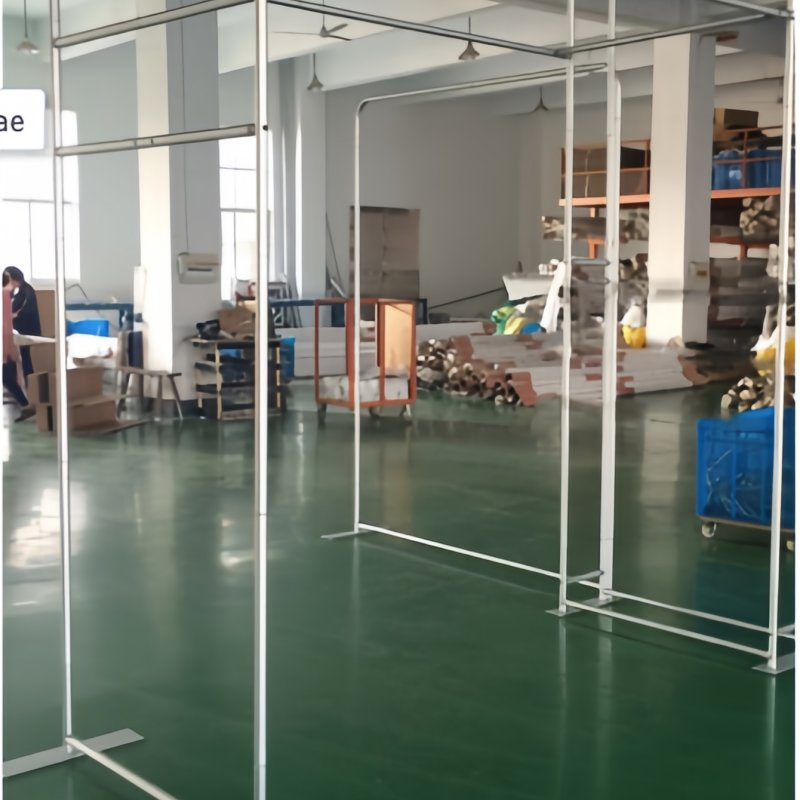 10' X 10' Modular Wave Tension Fabric Exhibition Display Stand