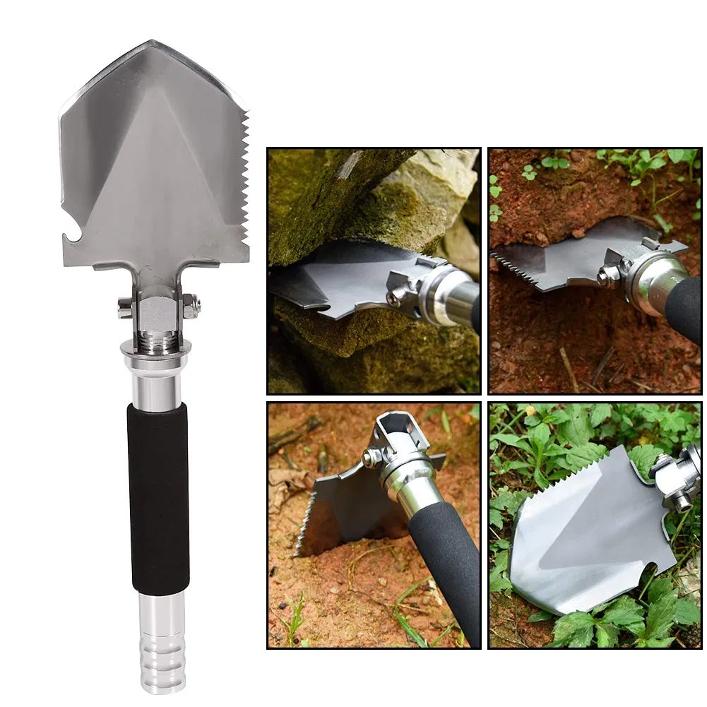 Multi Functional Folding Garden Camping Hiking Outdoor Survival Tool Ordnance Shovel