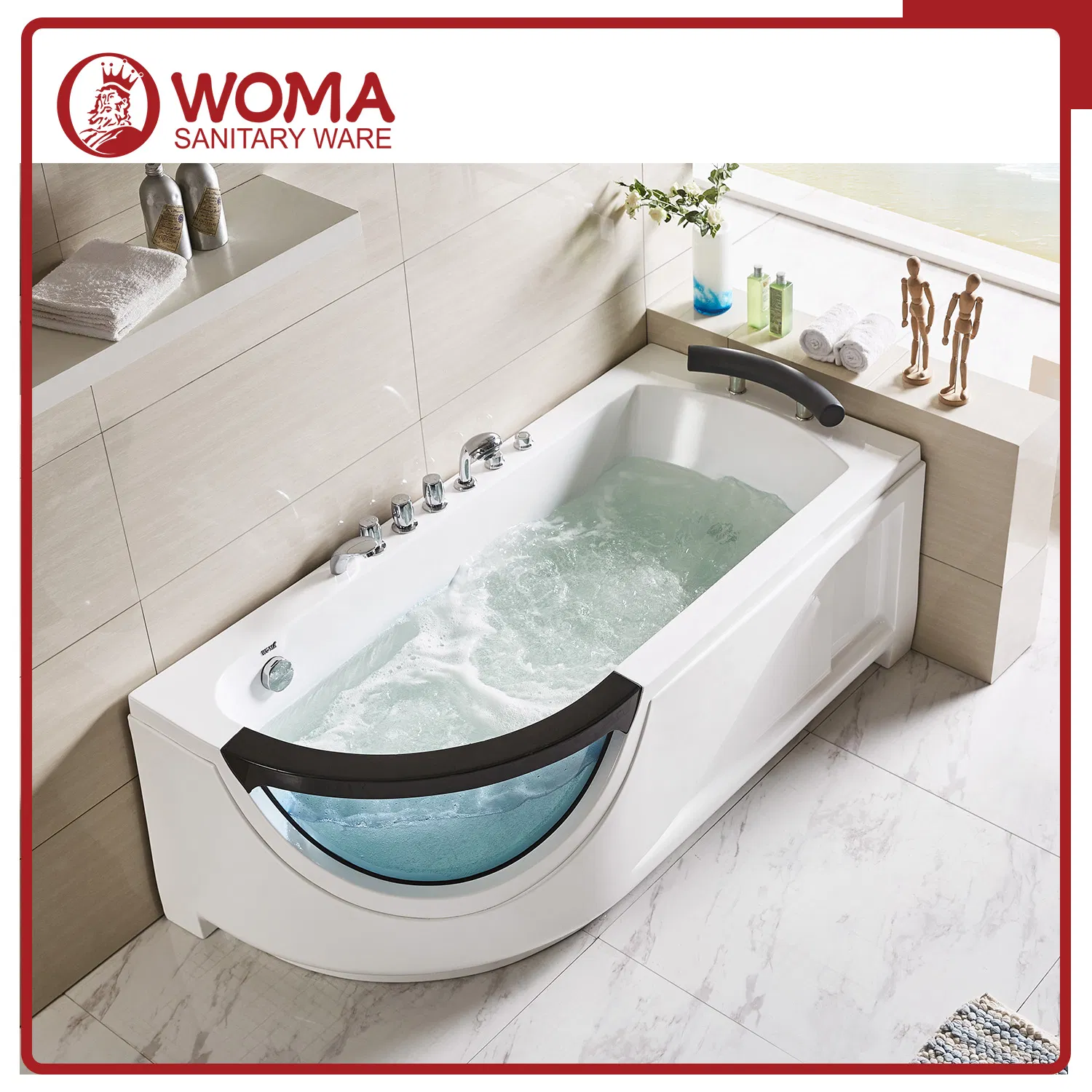 Переносная ванна с гидромассажем и гидростримами