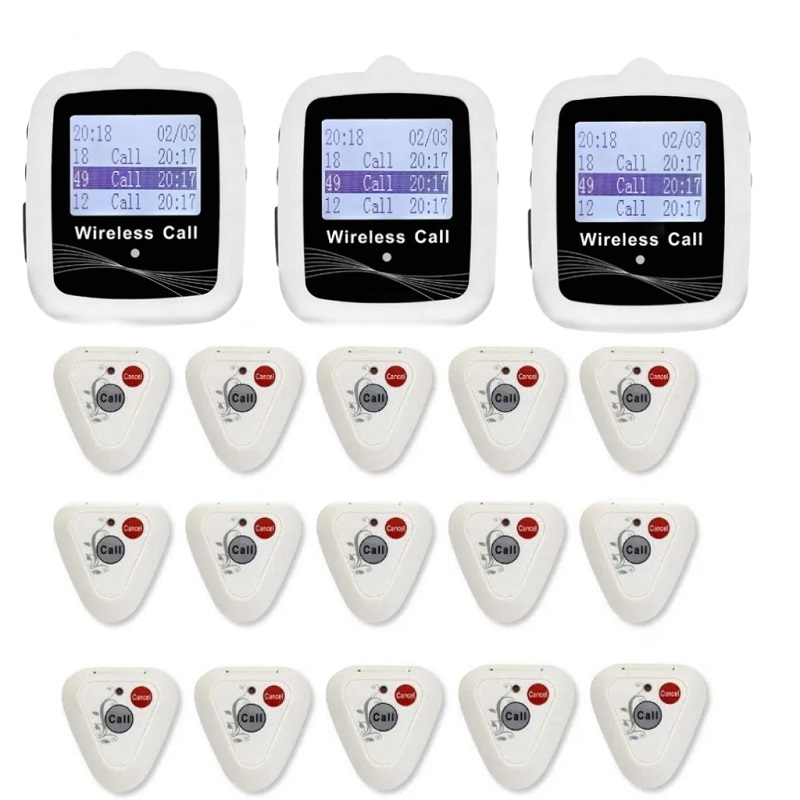Catel Wireless Pager System 15 Ctt31-33 Buttons 3 Ctw07 Watches
