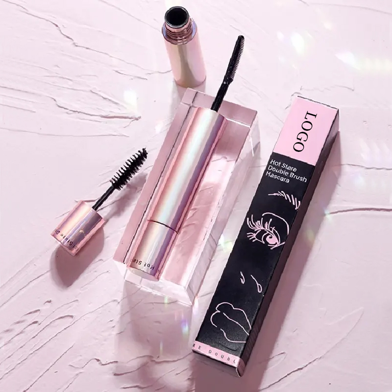 Ditong Custom No Logo Thick Curling Mascara 4D Silk Fiber Waterproof No Smudge Private Label Mascara