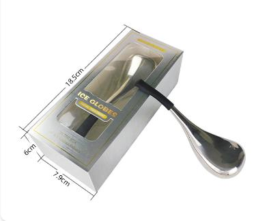 Beauty Gold Spoon Facial Ice Spoon Facial Massage with Box