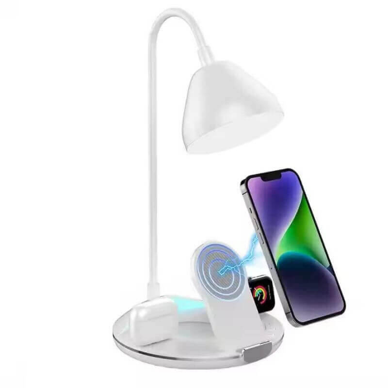 15W Fast Wireless Charger Stand & Lamp - All-Device Logo Gift