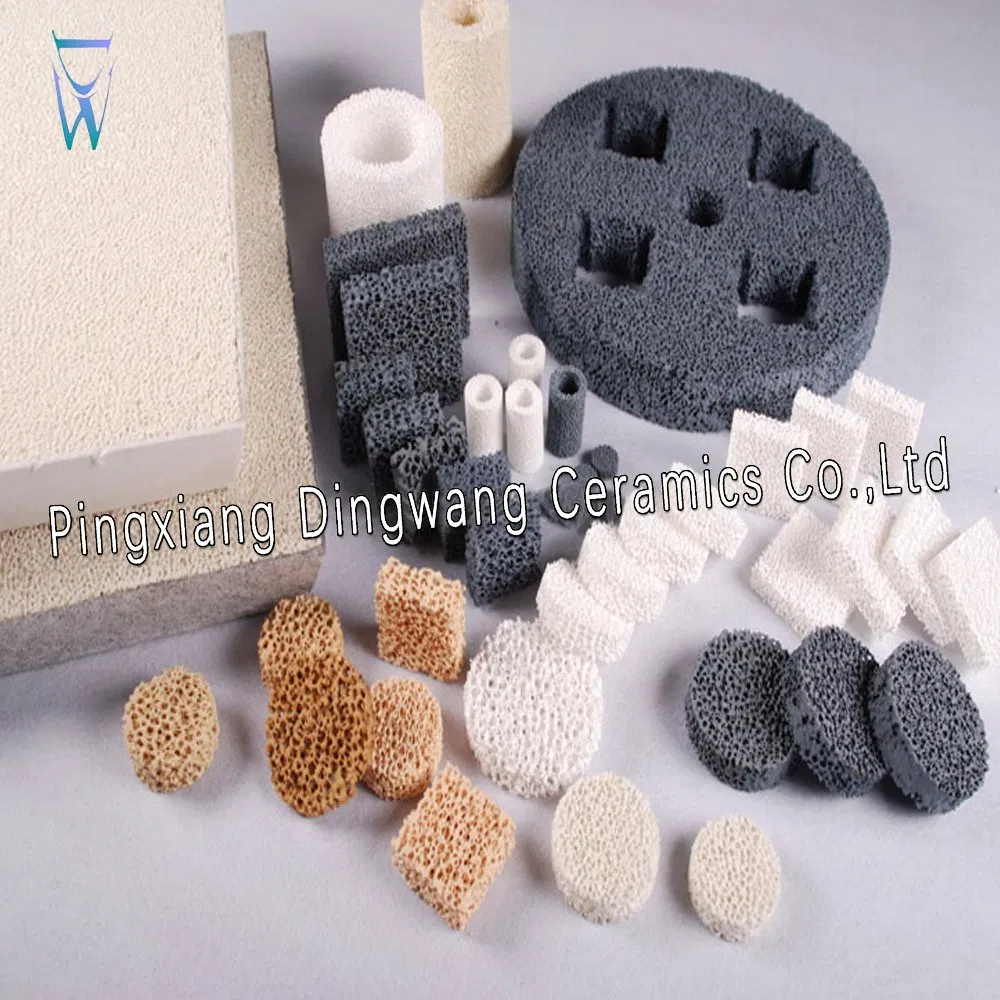 Пористый керамический фильтр Alumina Zirconia SiC