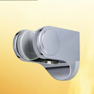 Premium Chrome Shower Head with Adjustable Features and Holder