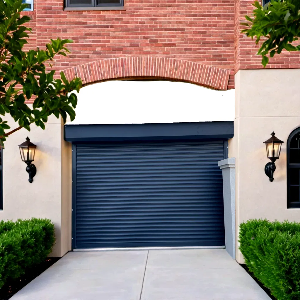 Automatic Steel Powerdriven Interior Security Gas House Door with Resistance Rebound