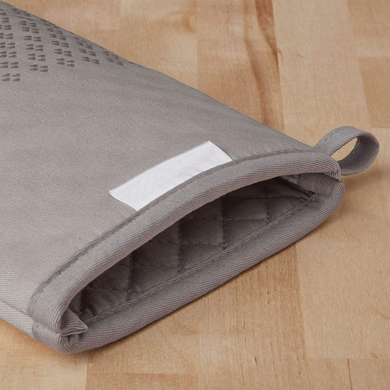 Asteroid Cotton Oven Mitts with Silicone Grip 2 Machine Washable Easy Care