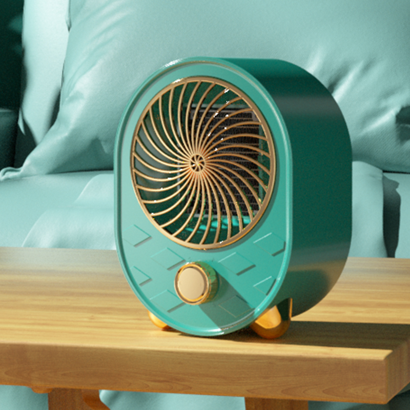 Fan Heater Ceramic Fan Heat up Within 1s Fast Heating Portable Heater