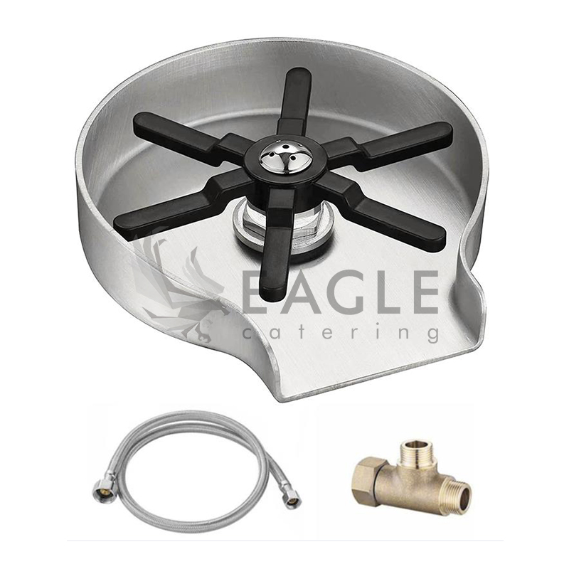 Commercial Cleaning Equipment Stainless Steel Glass Rinser