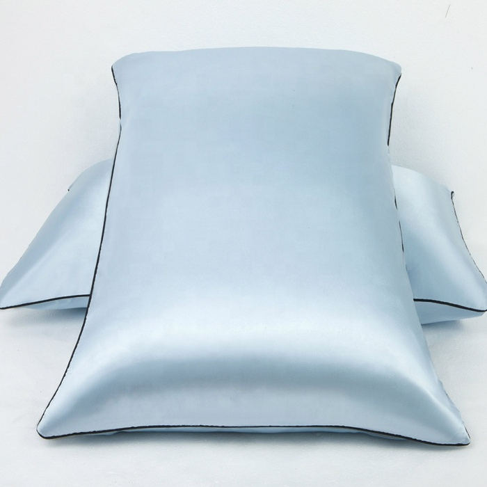 Custom Pink Satin Silk Pillowcase Supplier Slip Silk Pillowcase