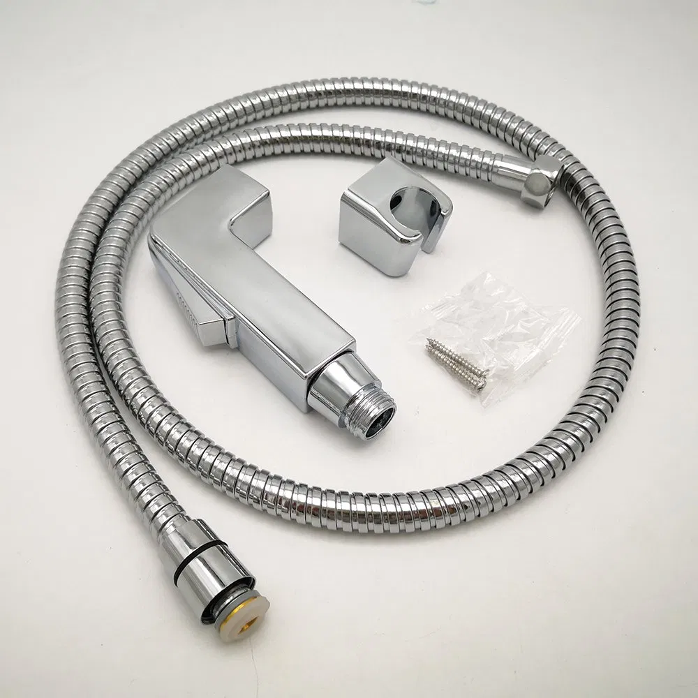 Sanitary Ware ABS Square Black Hand Shower Shattaf