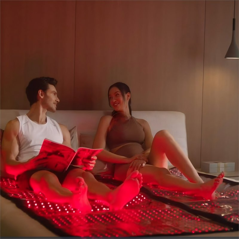 Full Body Red Light Therapy Mat Infrared Blanket Sleeping Bag Pain Relife