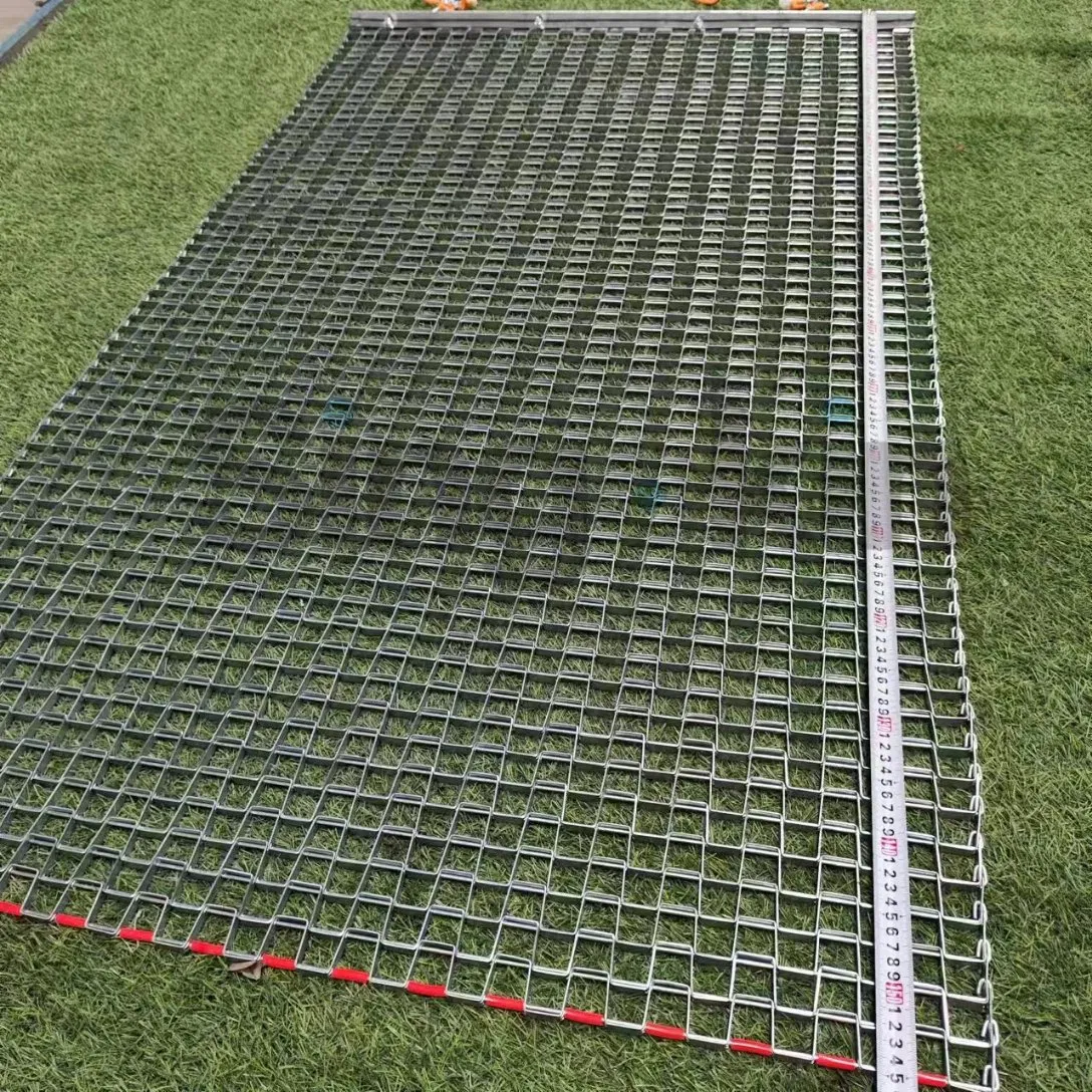 6X6FT 6X8FT Heavy Duty Galvanized Steel Metal Drag Mat for Ball Fields